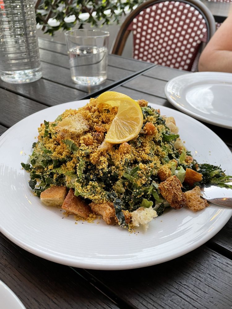Caesar salad at Pura Vita