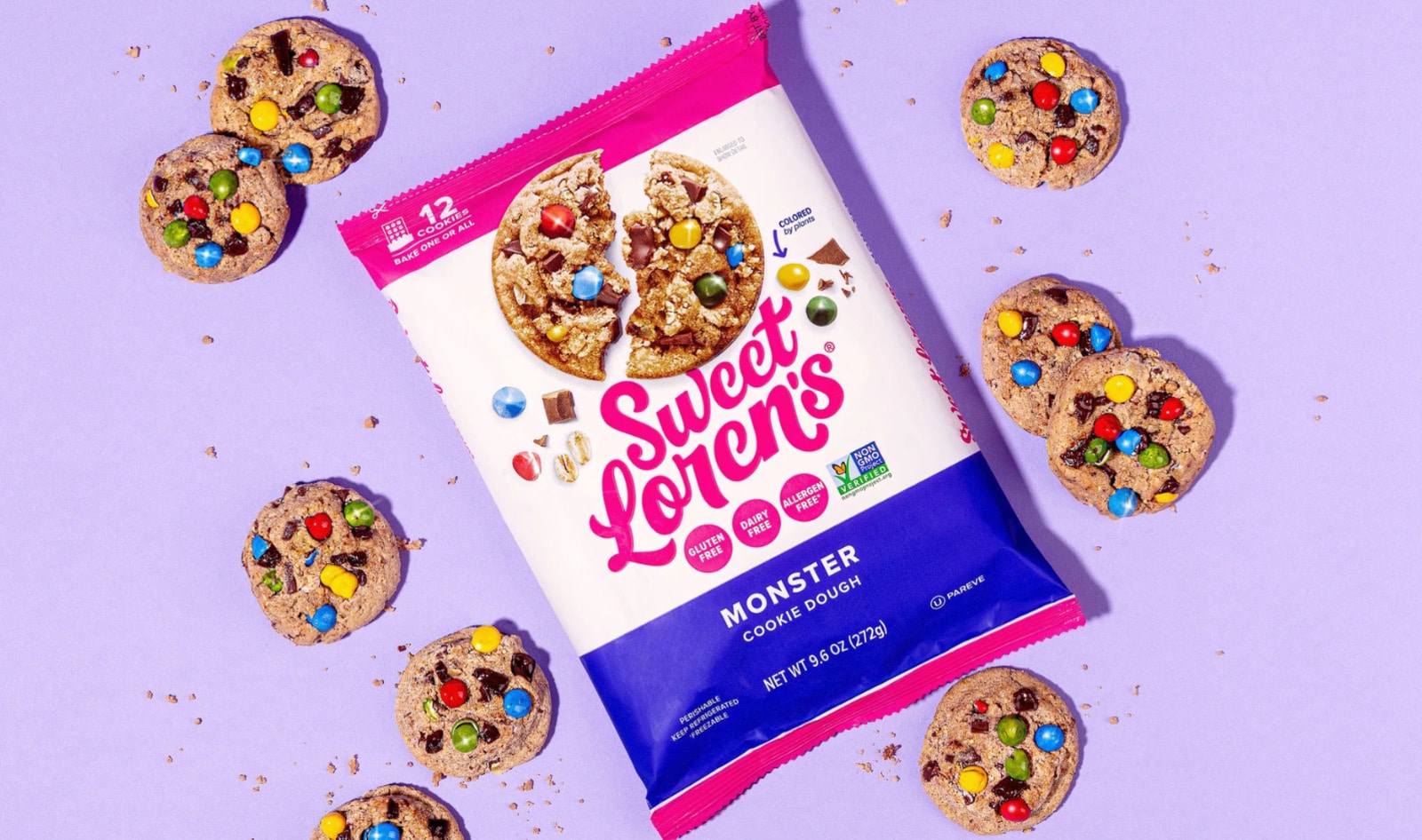 Food News of the Week: New Monster Cookie Dough from Sweet Loren's, Elijah Wood Backs Vegan Fast Food, and Salt & Straw Debuts Pickled Sorbet
