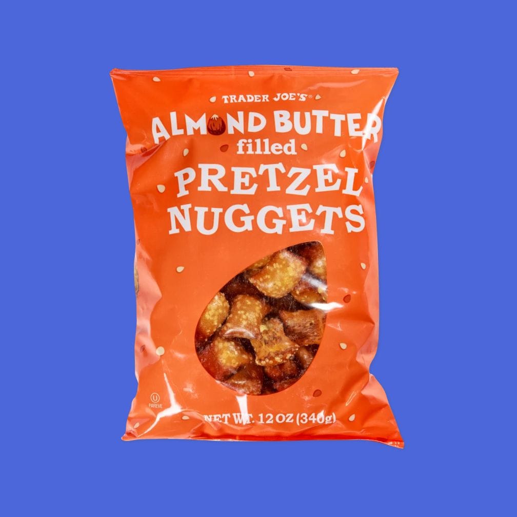 almond butter pretzel nuggets