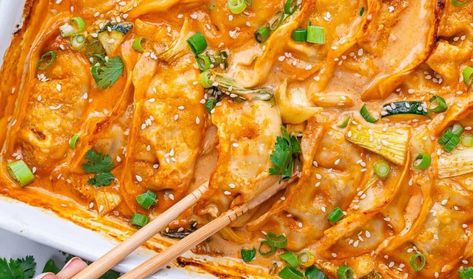 Trader Joe’s Dumpling Bake Is the New Viral Hit, Here's How to Make It Vegan