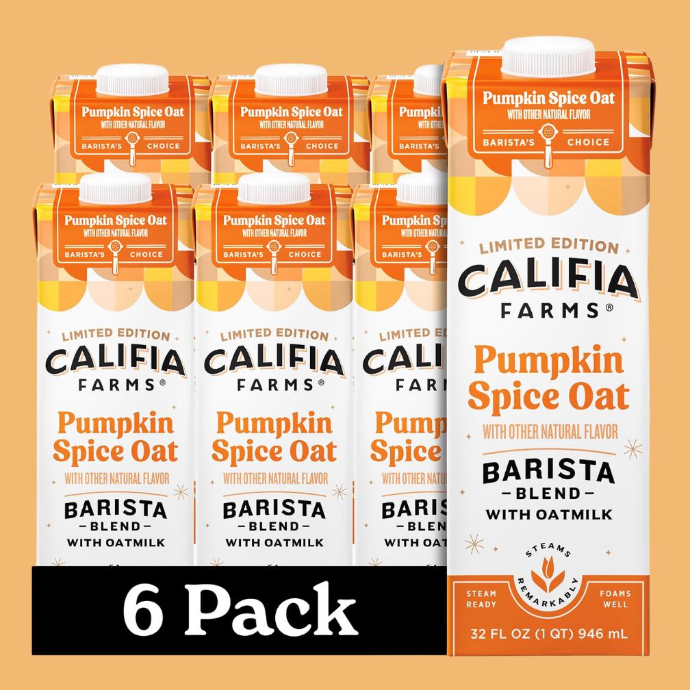 Califia Farms Pumpkin Spice Oat Milk