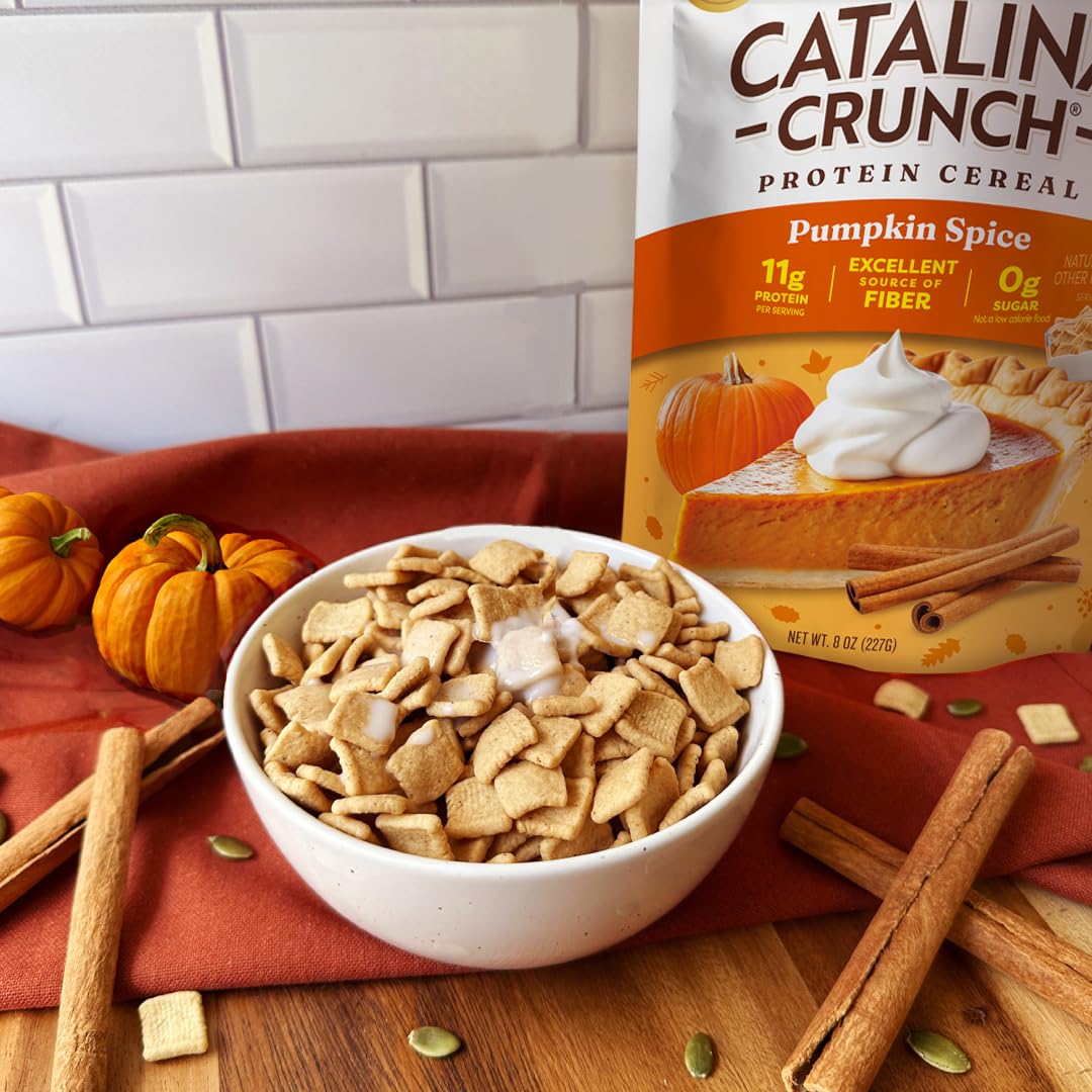Catalina Crunch pumpkin spice cereal