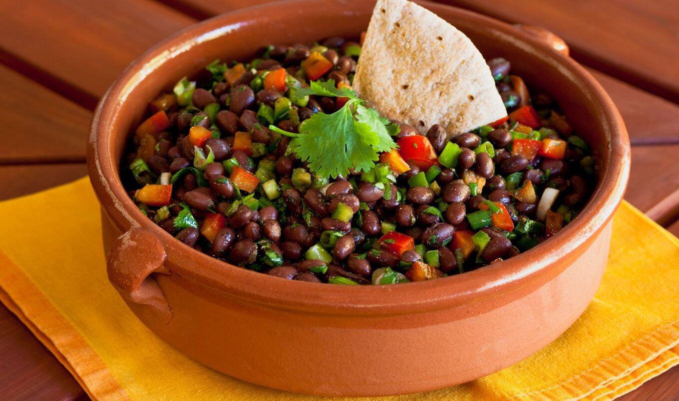 black beans