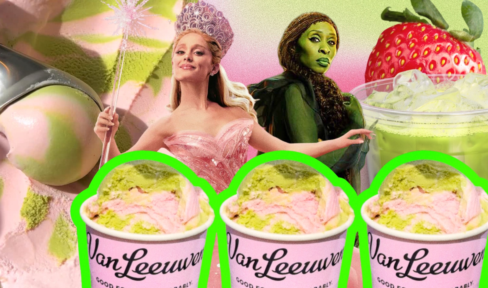 This Week in Vegan Food: Ariana Grande, Cynthia Erivo, and a Wickedly Good Ice Cream