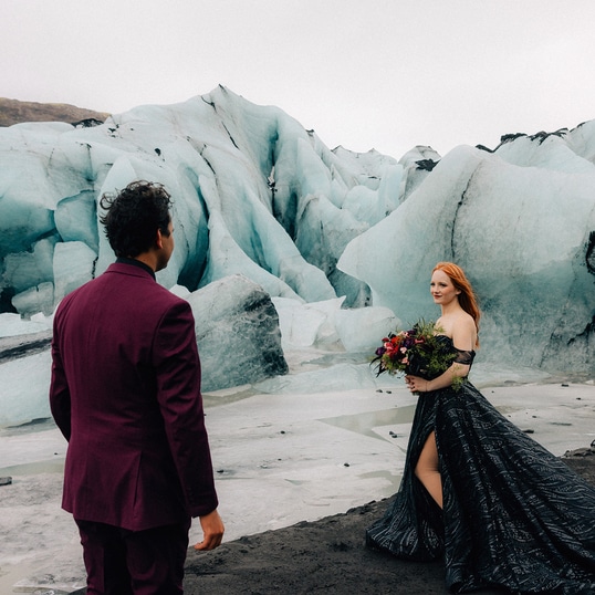 How This Iceland Wedding Proved Love Can Be Carbon-Neutral, Vegan, and Totally Gorgeous