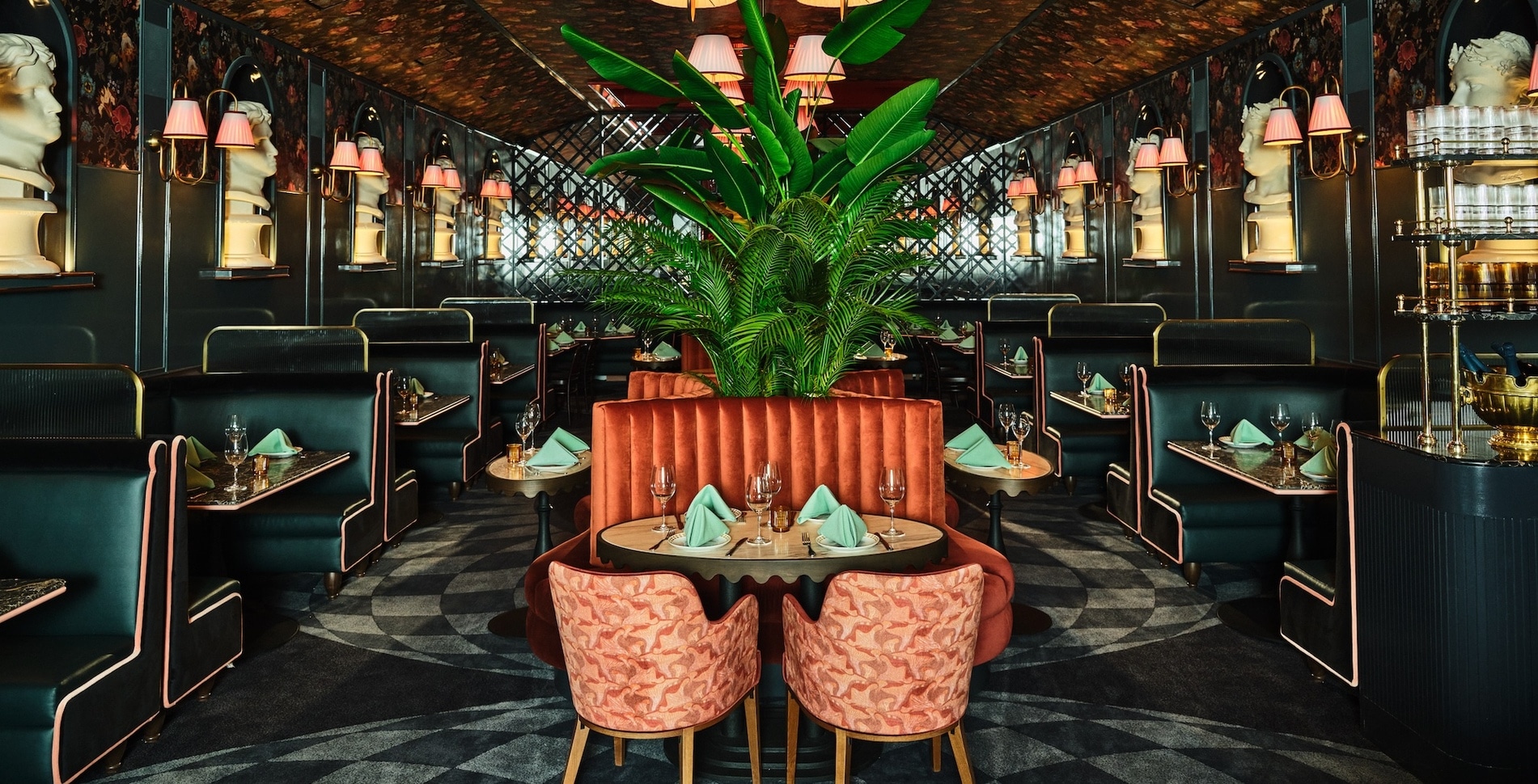 San Diego Just Got a Playful Retro Diner ... That Leads to a Dramatic Vegan Restaurant