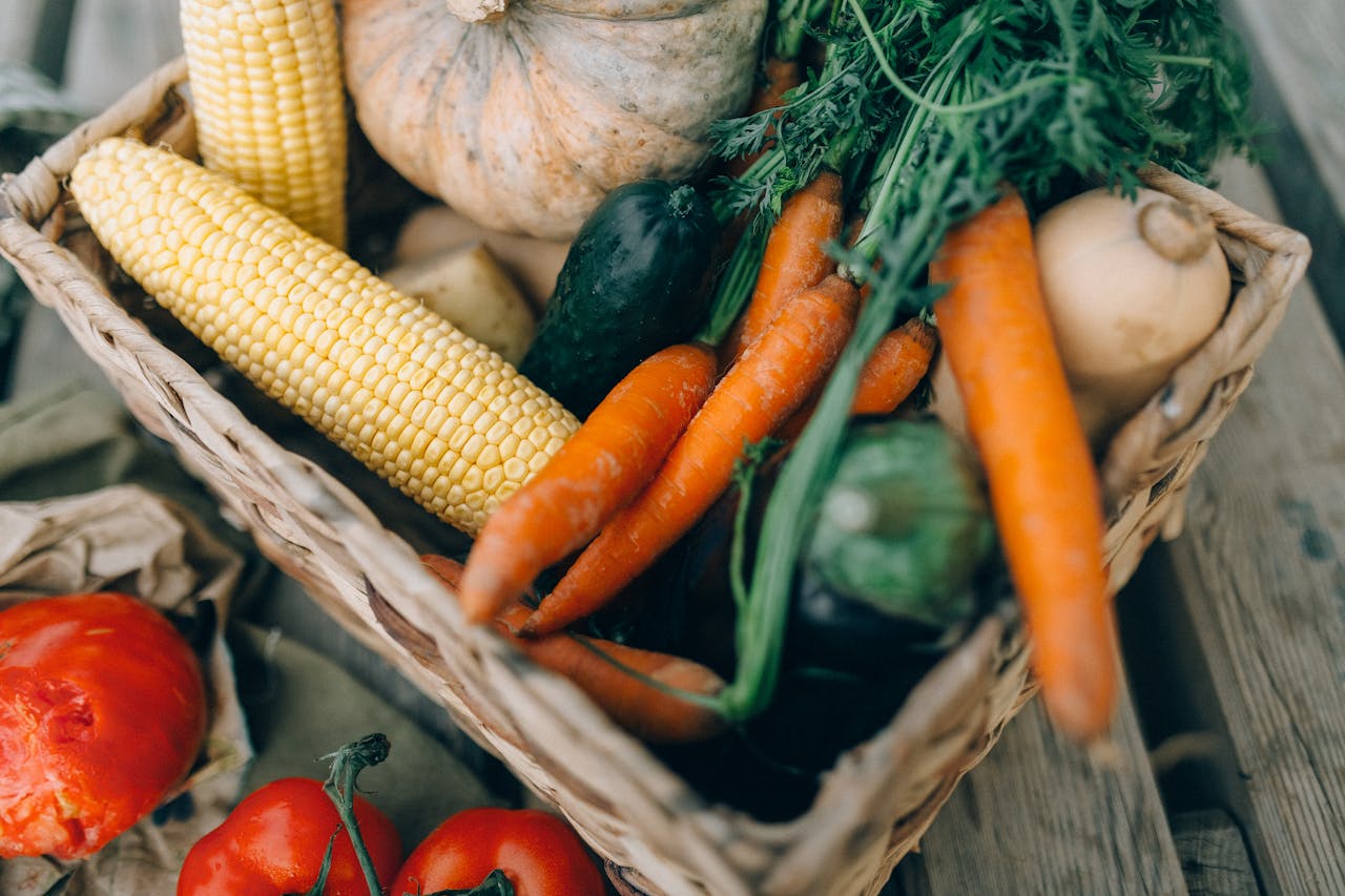 basket of veg