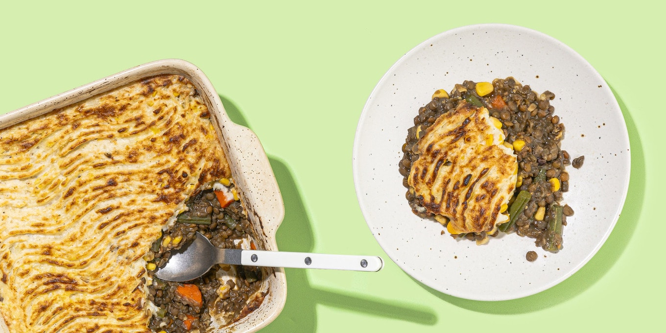 Purple Carrot Shepherd's Pie