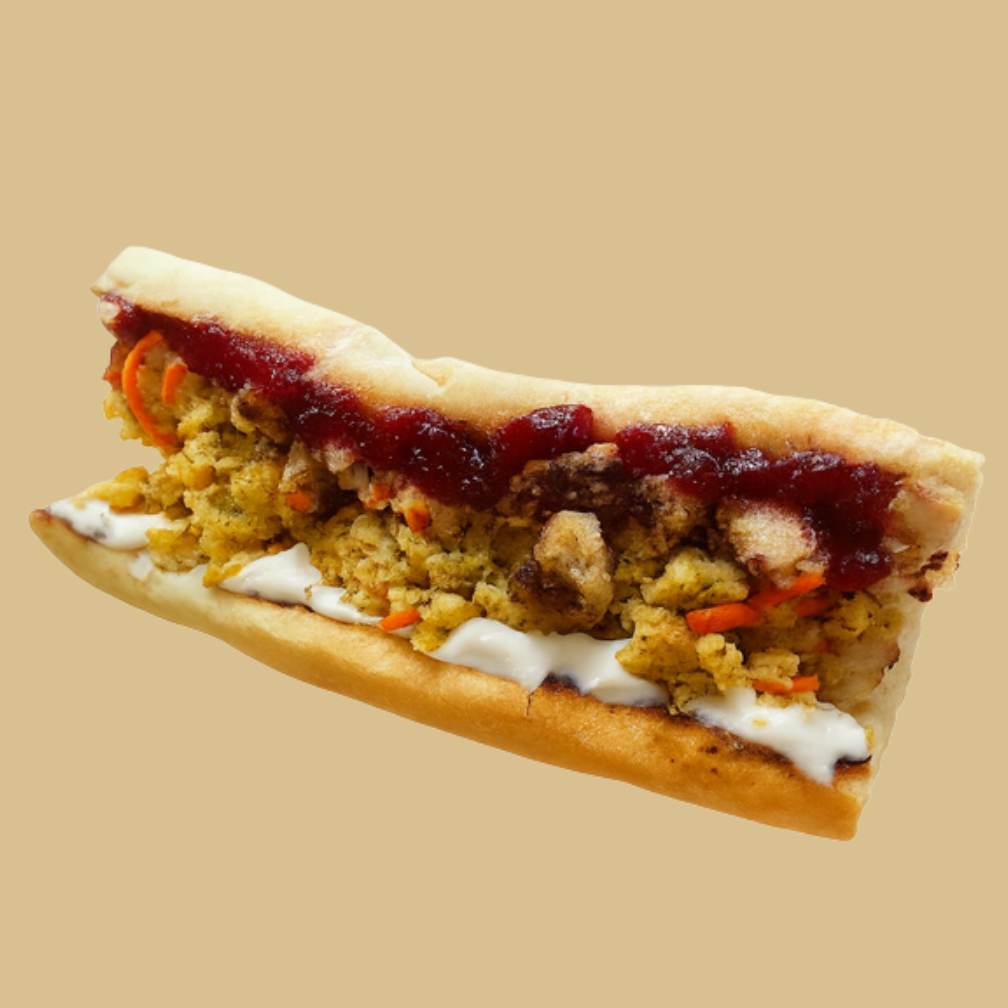 HipCityVeg Thanksgiving Sandwich