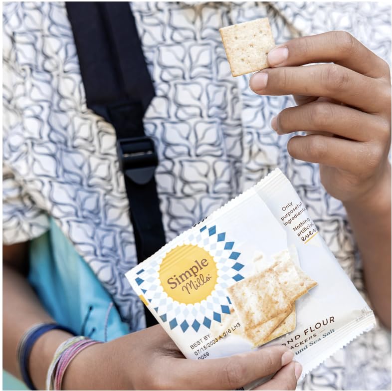  Simple Mills Almond Flour Crackers 