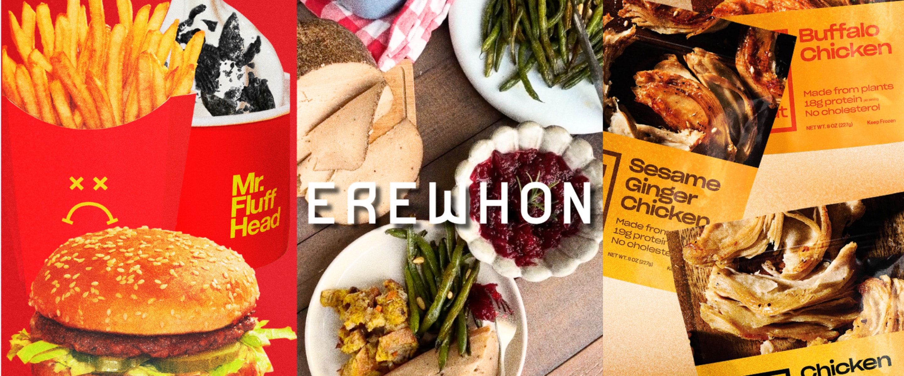 This Week’s Food News: Full-Size Mycelium Holiday Roasts Hit Erewhon, The Vegan McDonald’s Opens in a New City, and Eat Just’s New Chicken Launches Nationwide