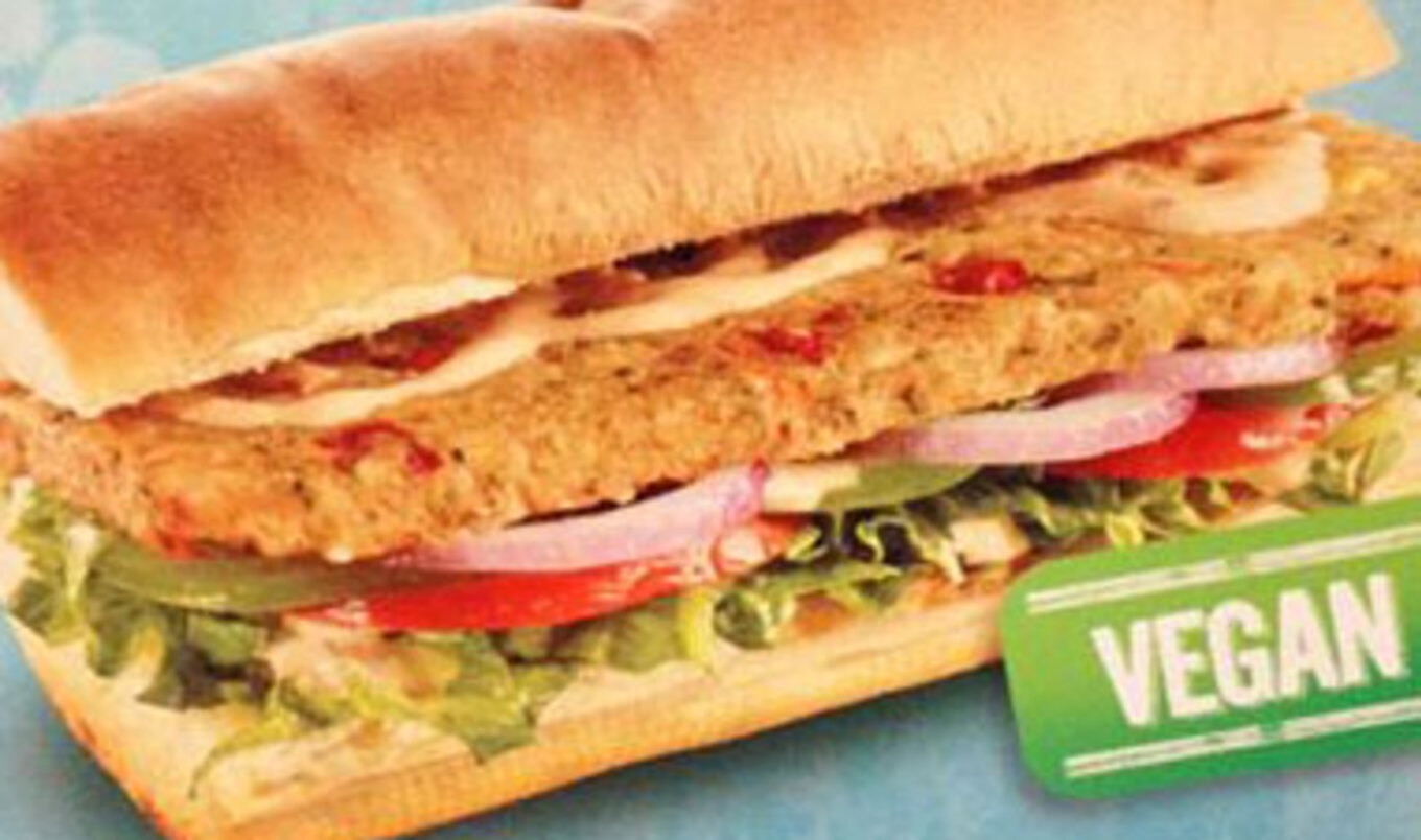 Subway Testing Two Vegan Sandwiches at Select Locations