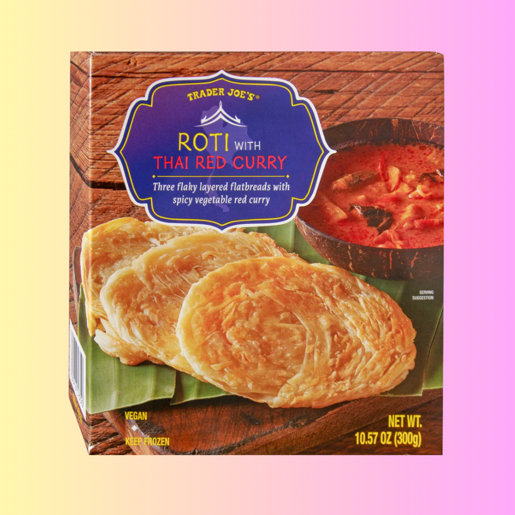 Roti with Thai Red Curry