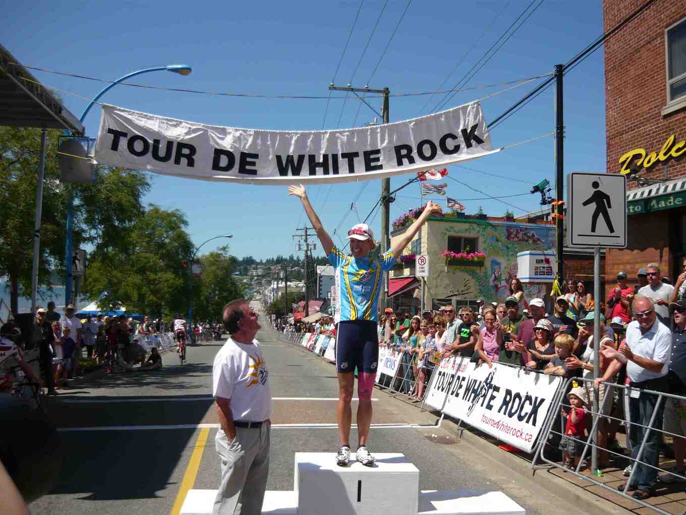DB.white rock podium