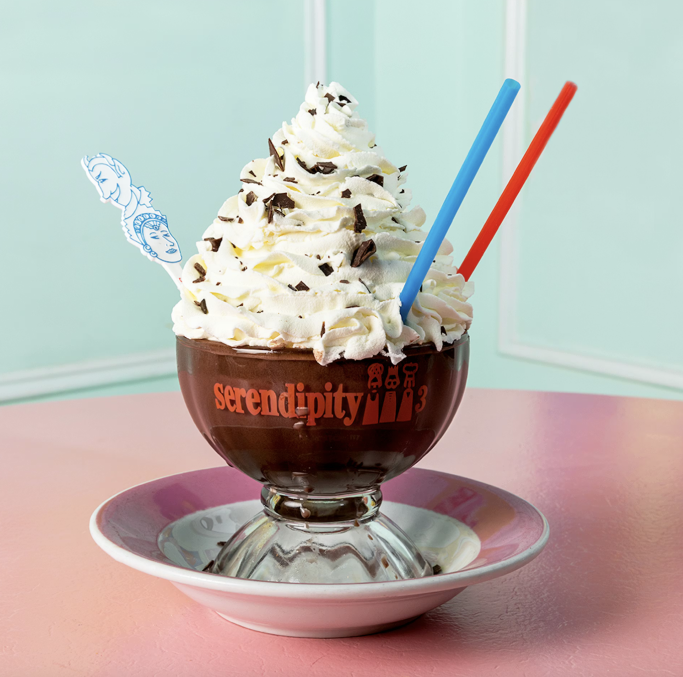 frozen hot chocolate at Serendipity 3