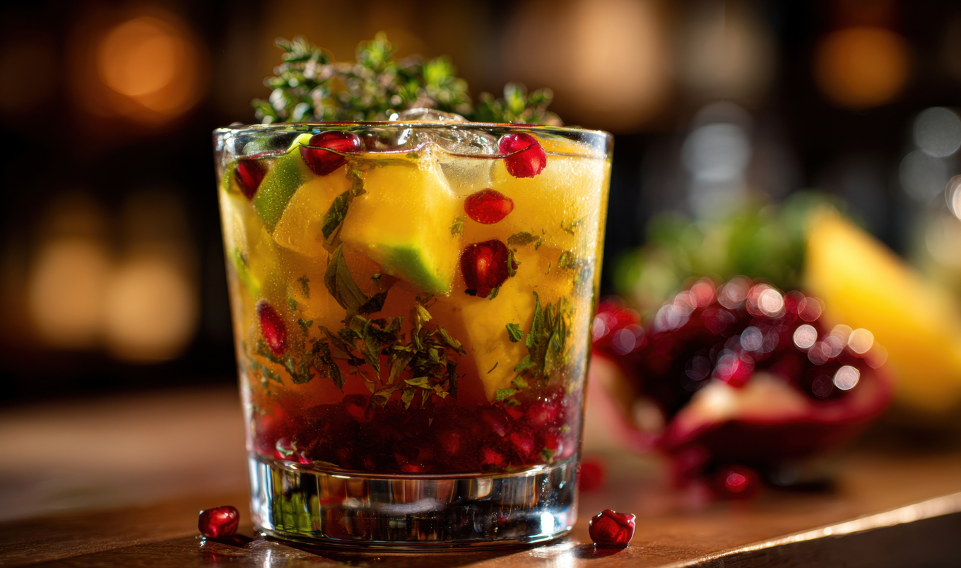 Herb Garnished Cocktail.anytka | Canva