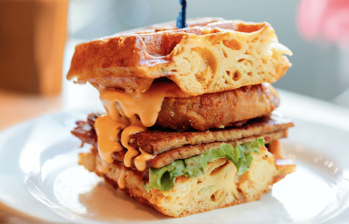 Veggie Galaxy Mac n Stack