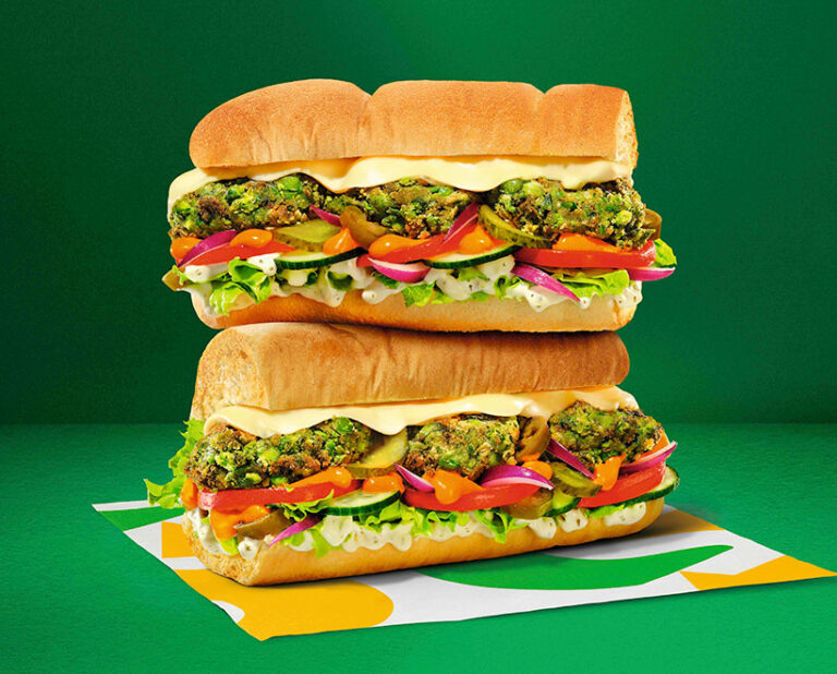 Subway smashed falafel