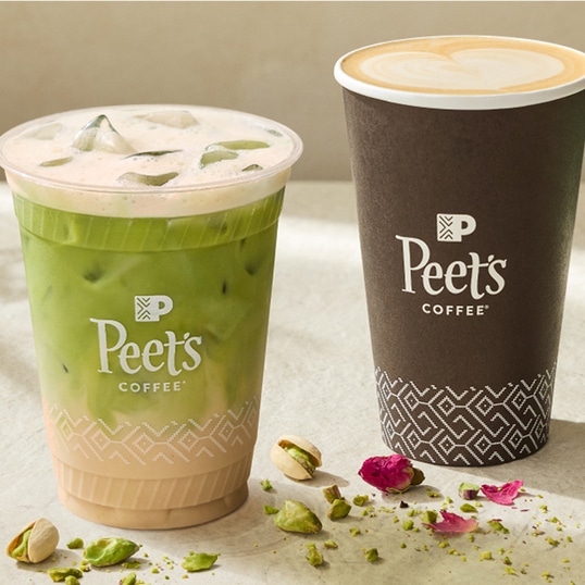 Peet’s Coffee Adds Táche Pistachio Milk to Its Winter Menu