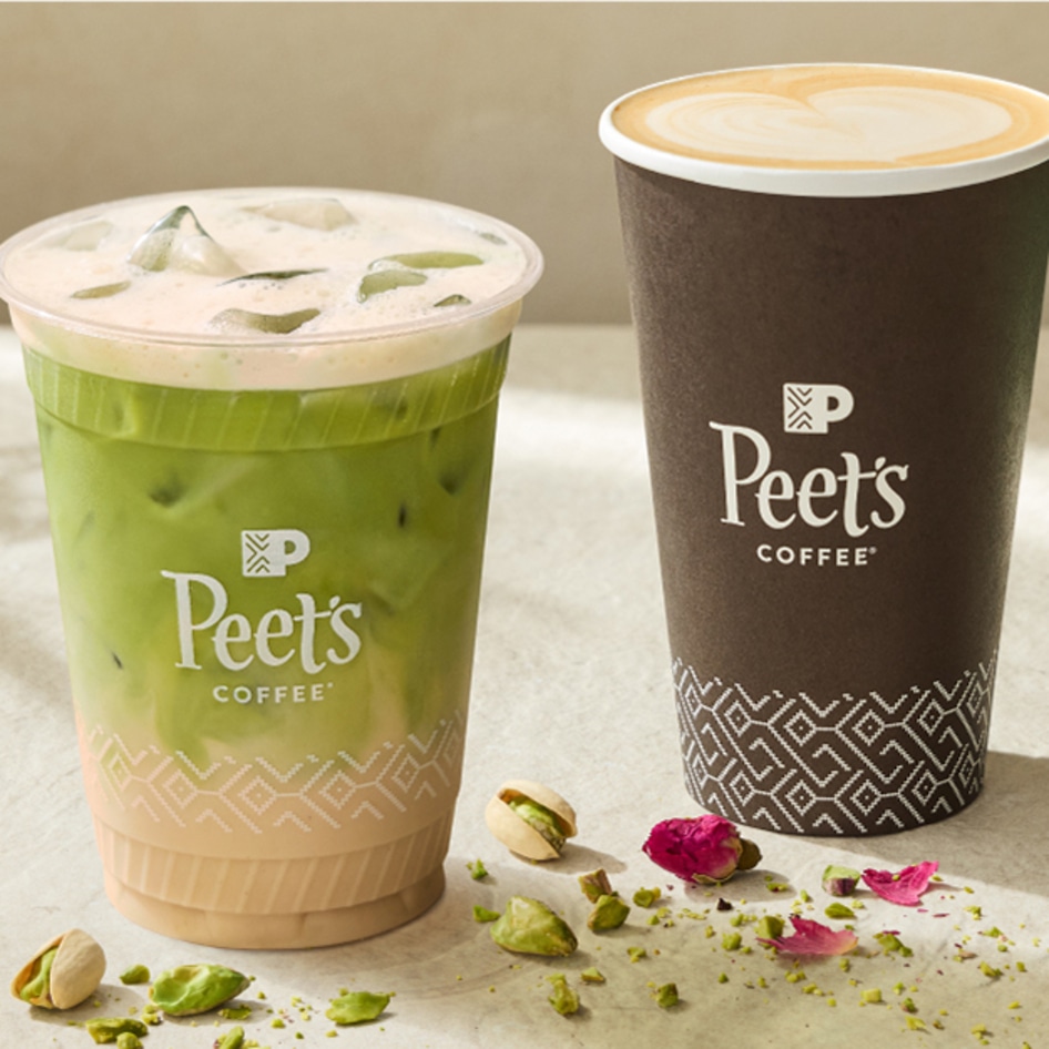 Peet’s Coffee Adds Táche Pistachio Milk to Its Winter Menu