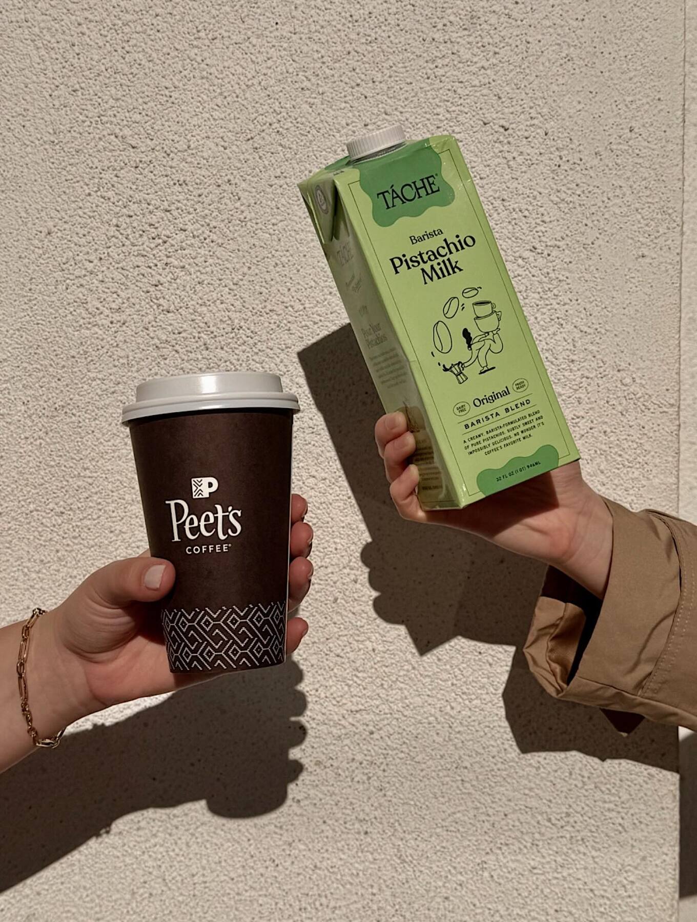 Peet's Coffee Tache milk