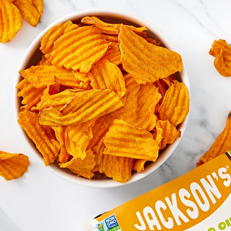 Jackson's Plant-Based Cheddar & Sour Cream Sweet Potato Chips