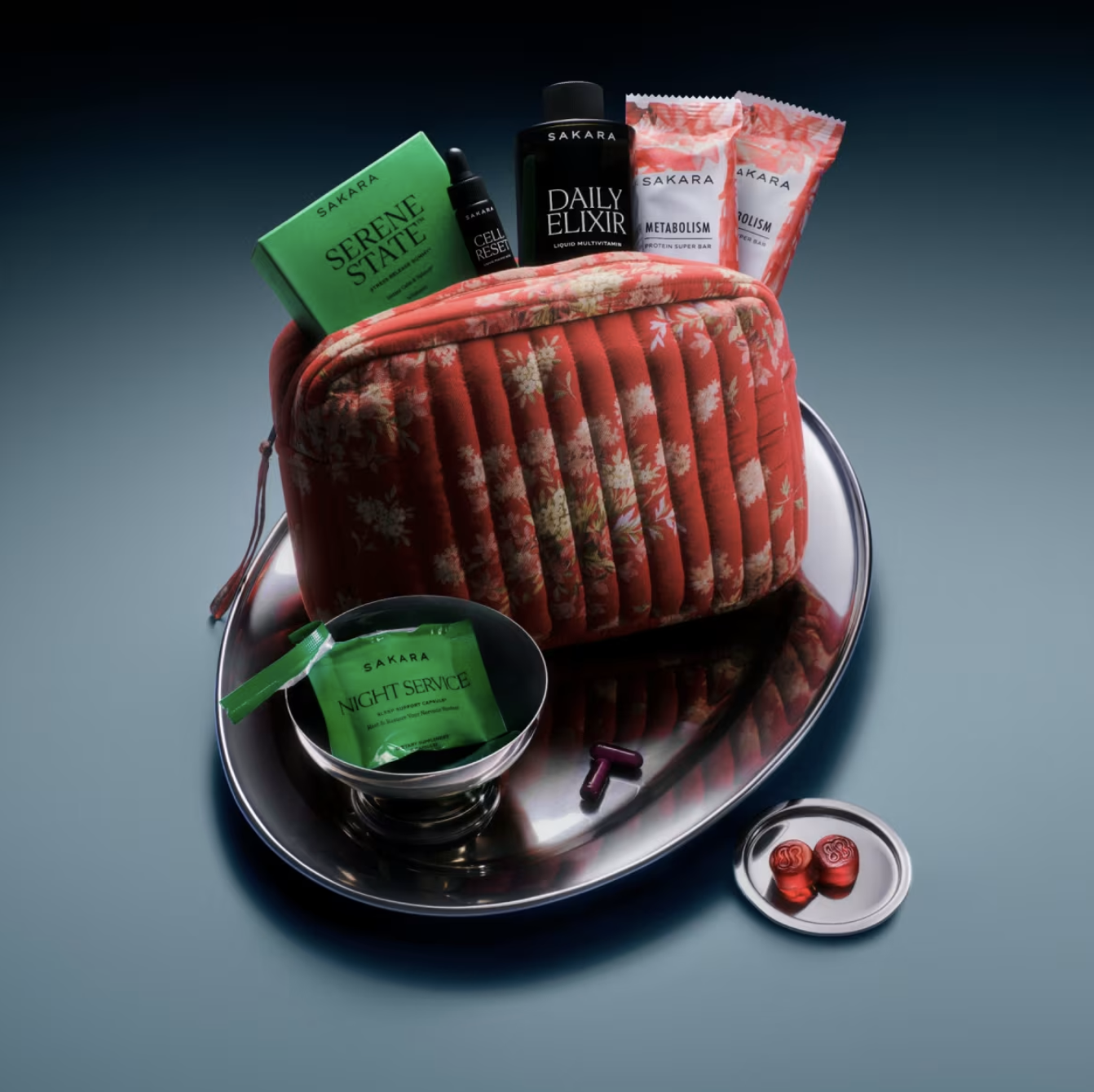 Sakara Life x Doen pouch