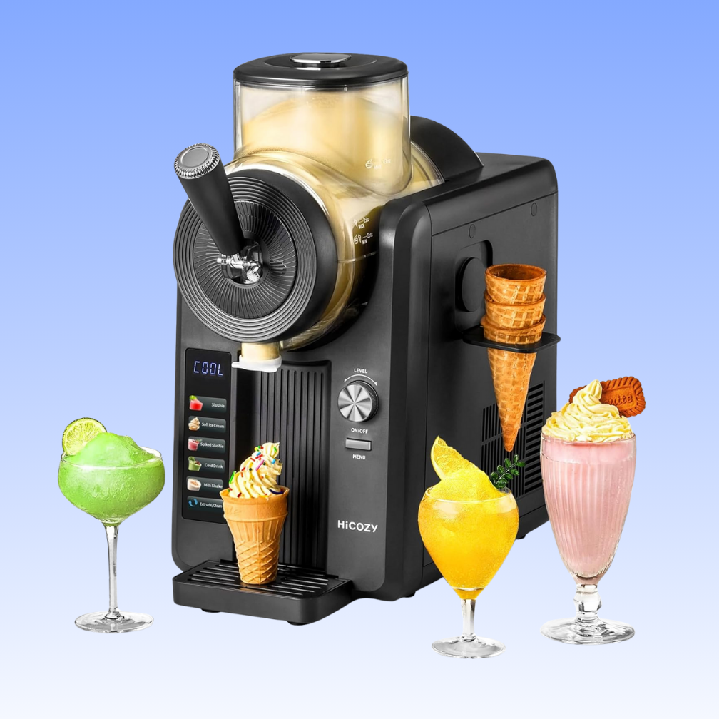 HiCOZY F3 Slushie Machine & Soft Serve Ice Cream Machine