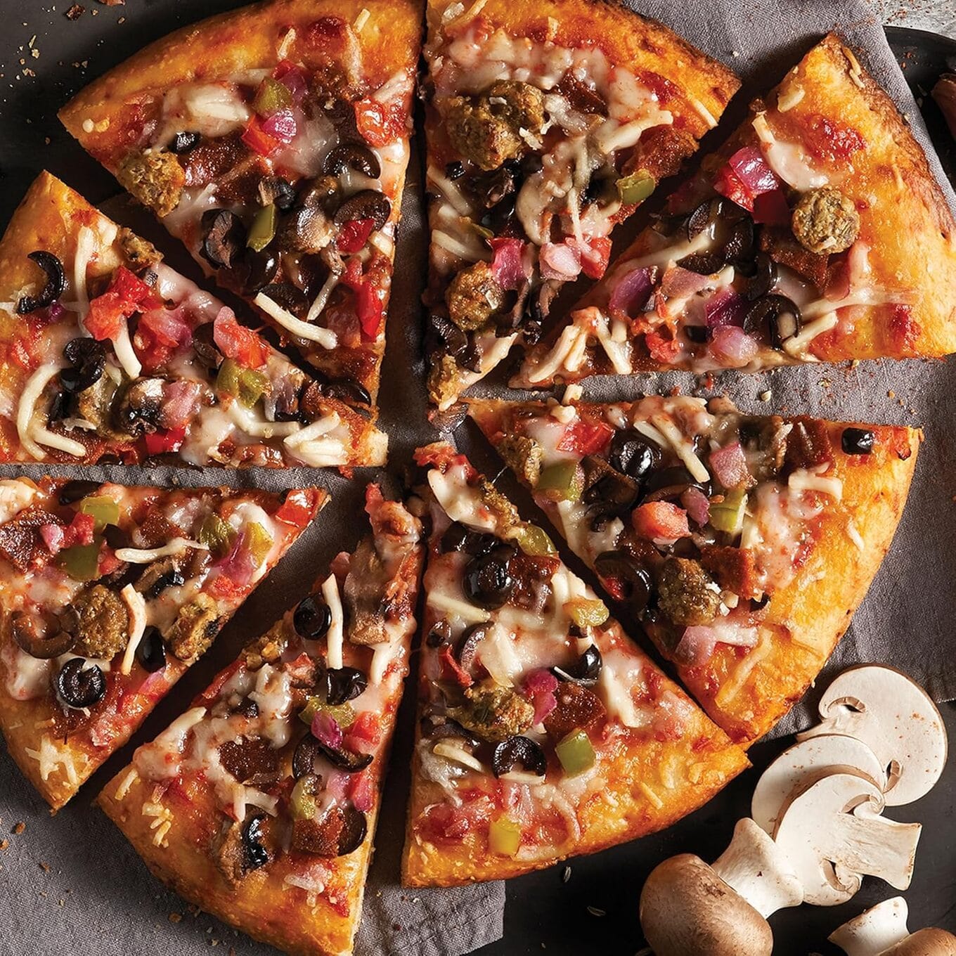 Amy's Vegan Supreme Pizza