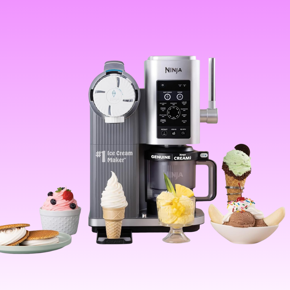 Ninja CREAMi Scoop & Swirl Ice Cream and Soft Serve Maker