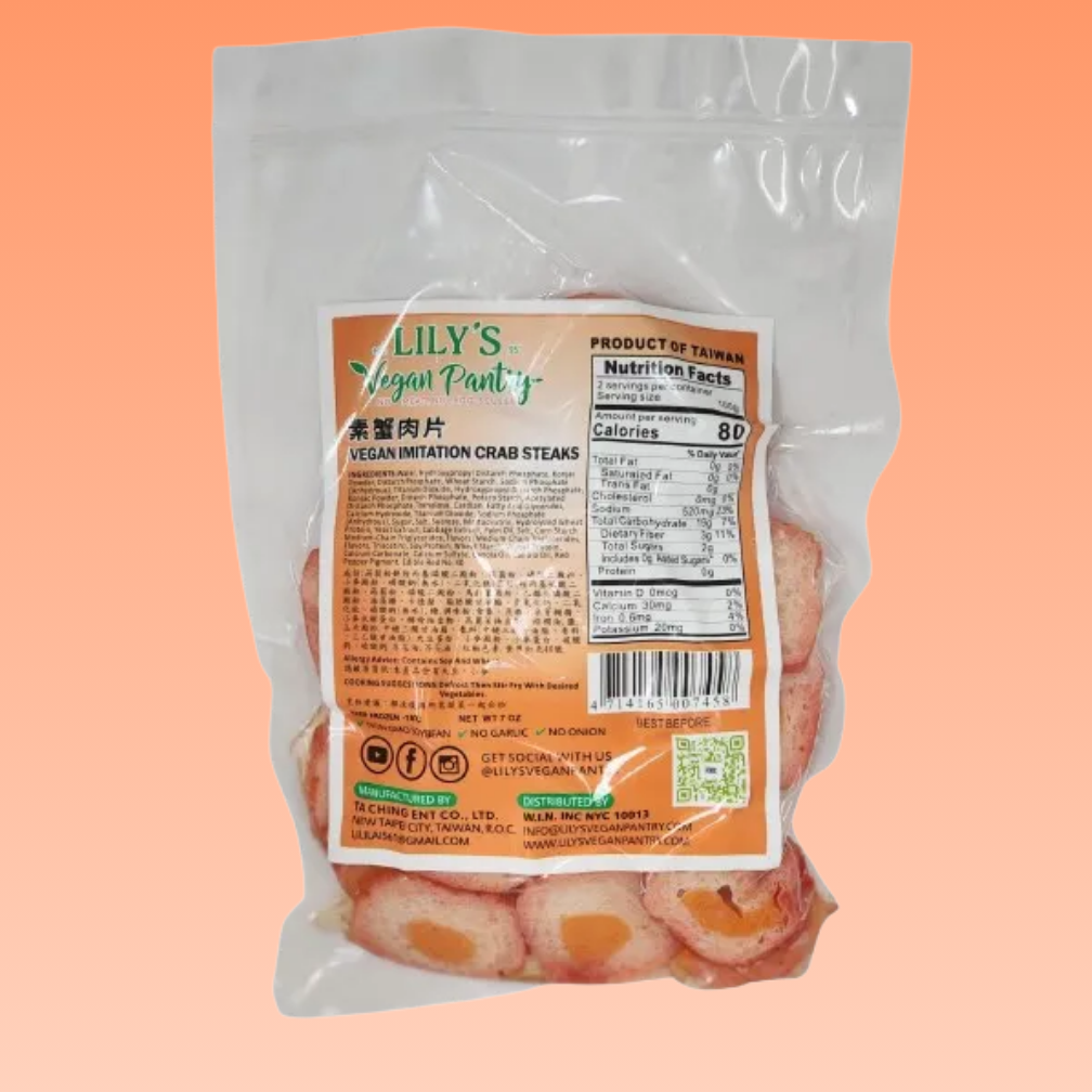 Vegan Imitation Crab Steaks