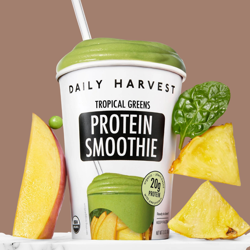 Tropical Greens Protein Smoothie