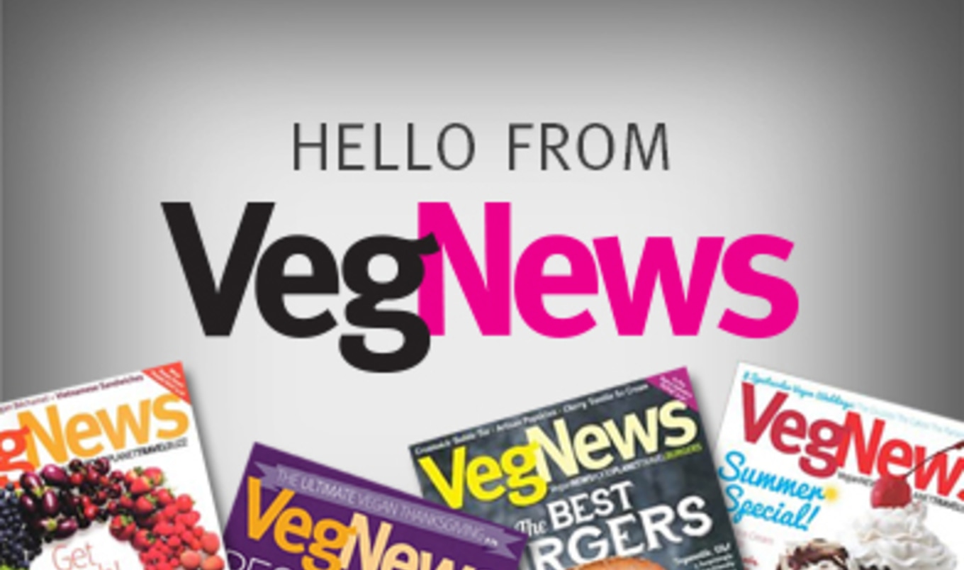 A Letter from VegNews