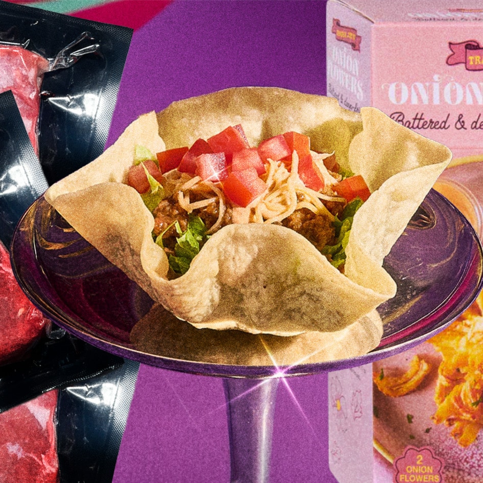 Trader Joe’s Vegan Onion Flowers, Taco Bell’s New Mini Salad, and a Crunchwrap Dupe: This Week in Vegan Food