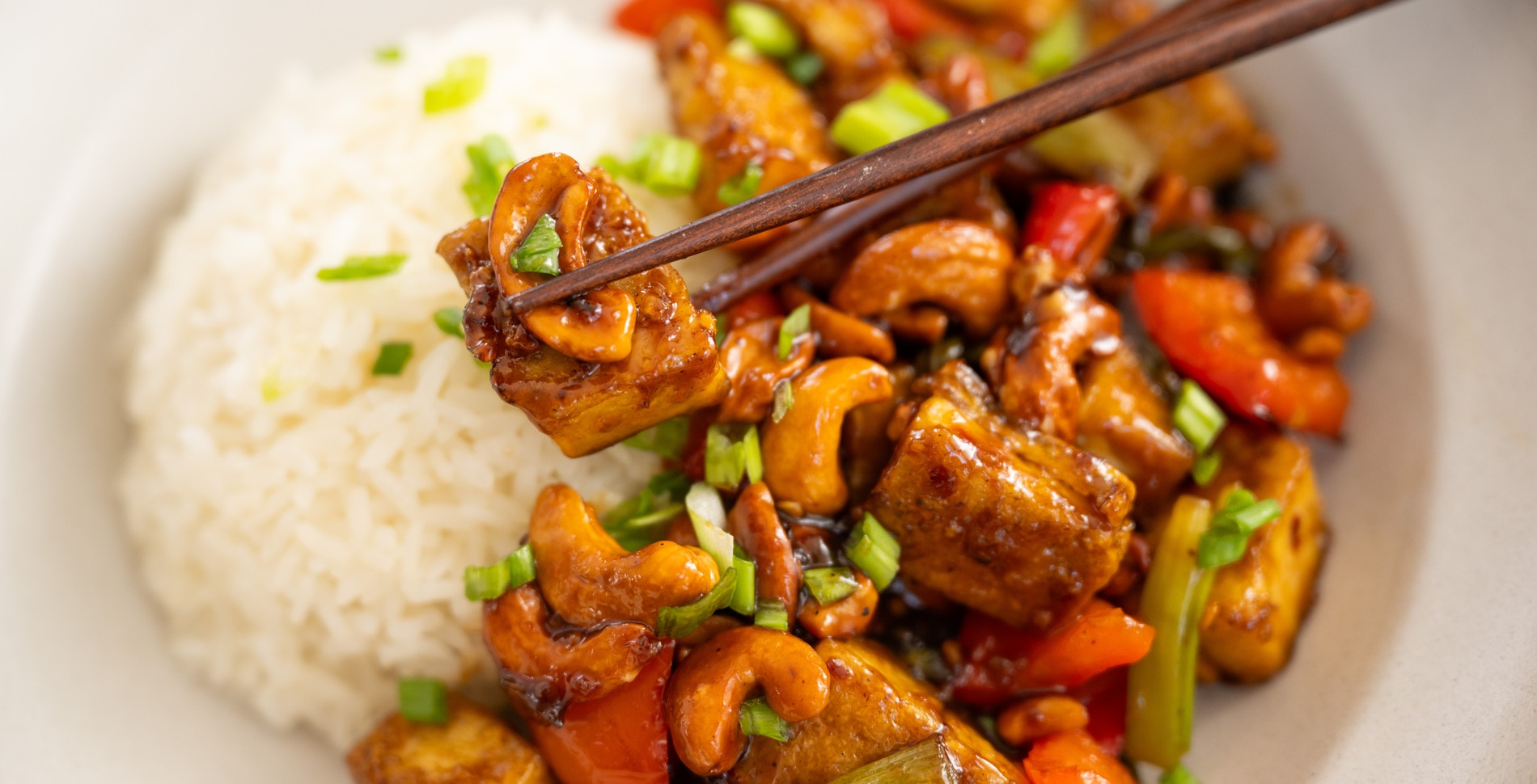 Maple-Glazed Cashew Tofu Stir-Fry