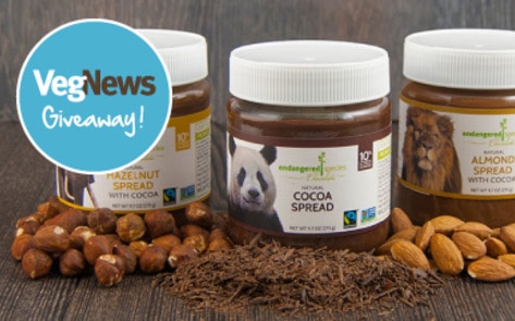Subscriber Appreciation Month Giveaway: Endangered Species Chocolate Vegan Spreads