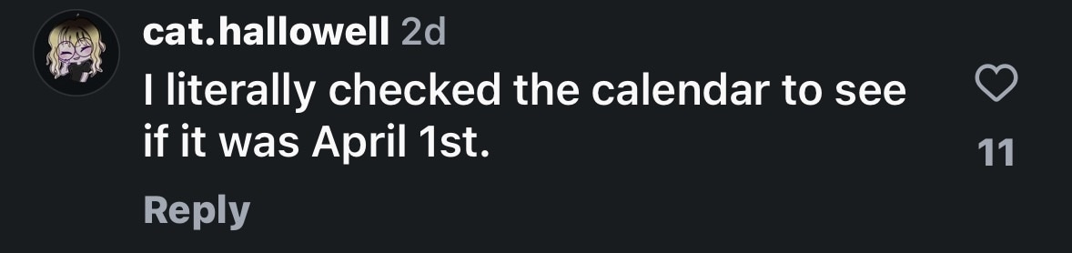 Impossible Whopper Bacon Reaction Comment