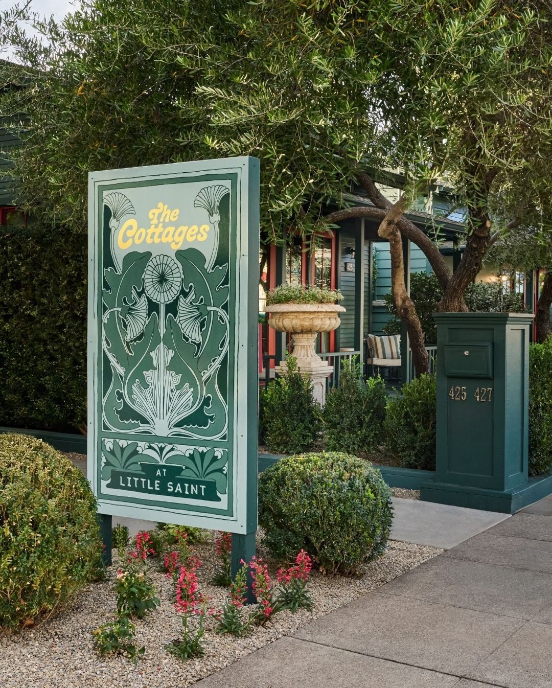 The cottages at little saint