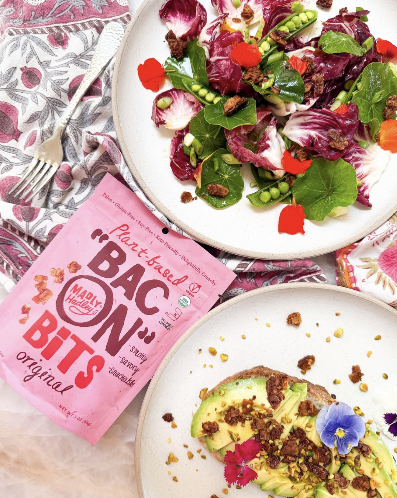 Madly Hadley bacon bits