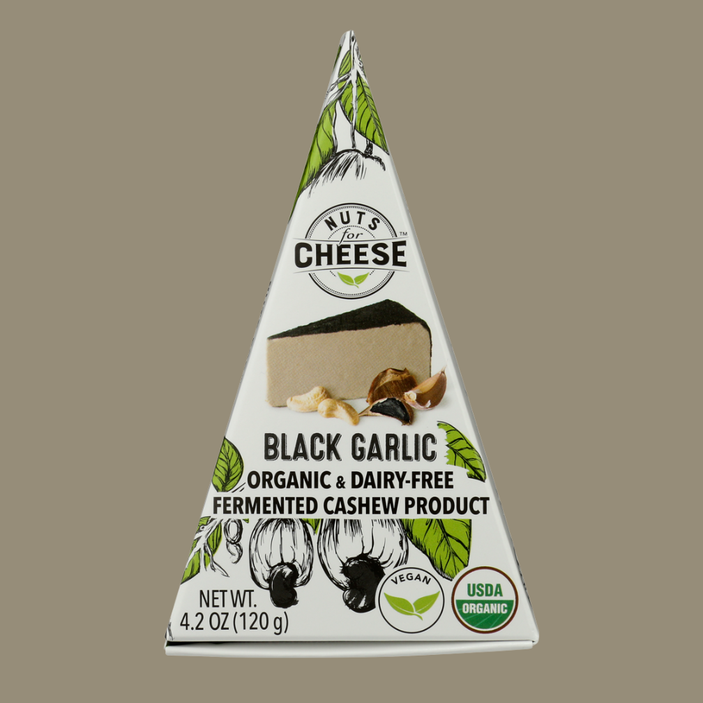 Nuts for Cheese Black Garlic Vegan Cashew Cheese