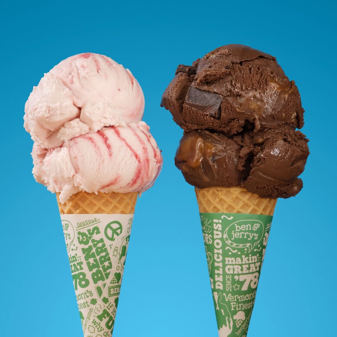 Ben & Jerry&rsquo;s cones