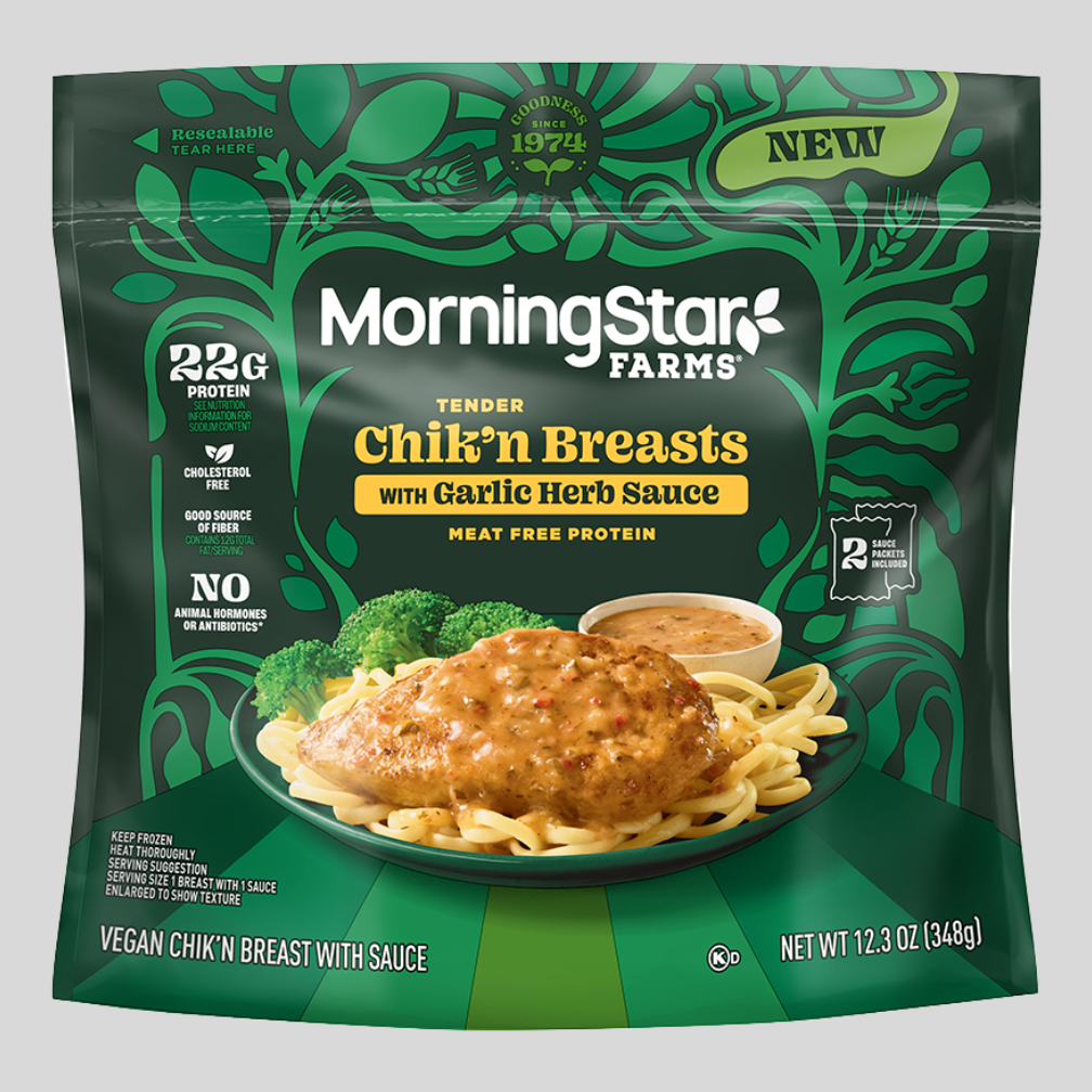 Morningstar Farms chicken garlic herb