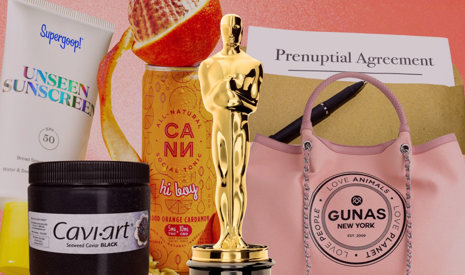 The Oscars Are Gifting Free Vegan Caviar and Custom Prenups This Year