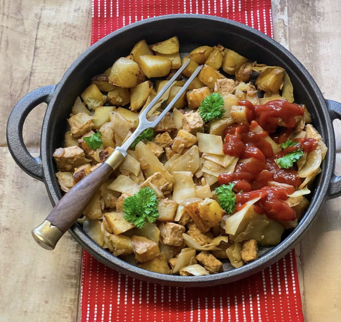 vegan corned beef hash