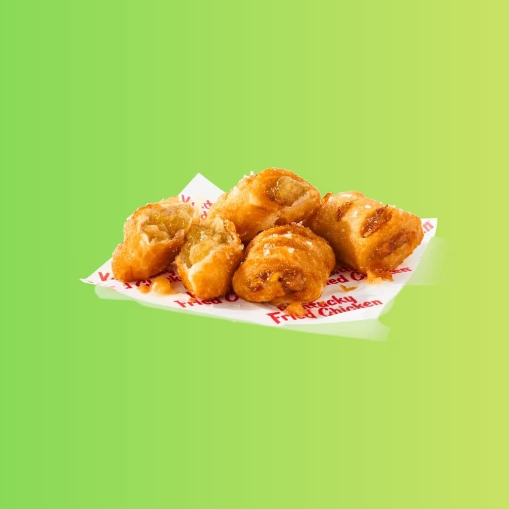KFC apple pie poppers
