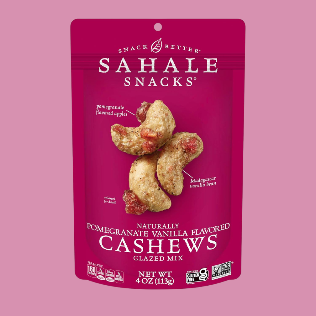 Sahale Snacks Pomegranate Vanilla Cashews