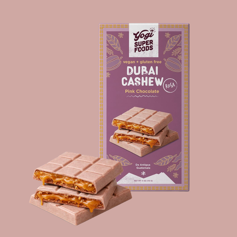  Yogi Super Foods Dubai Cashew Pink Chocolate 