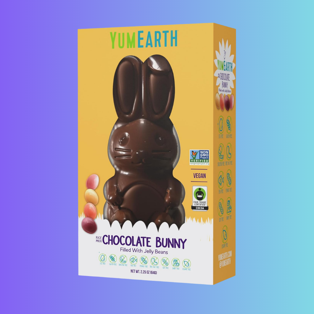  YumEarth Chocolate Bunny with Jelly Beans 