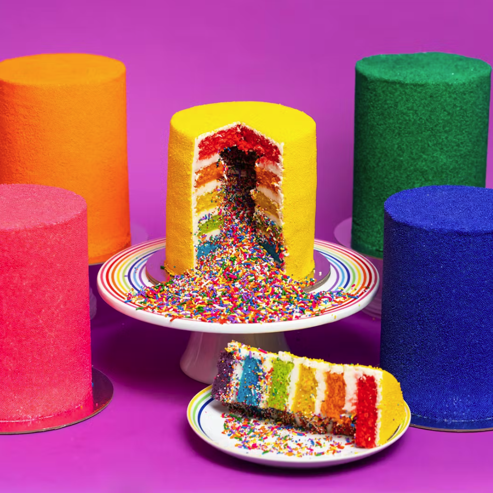 Flour Shop Explosion Cake