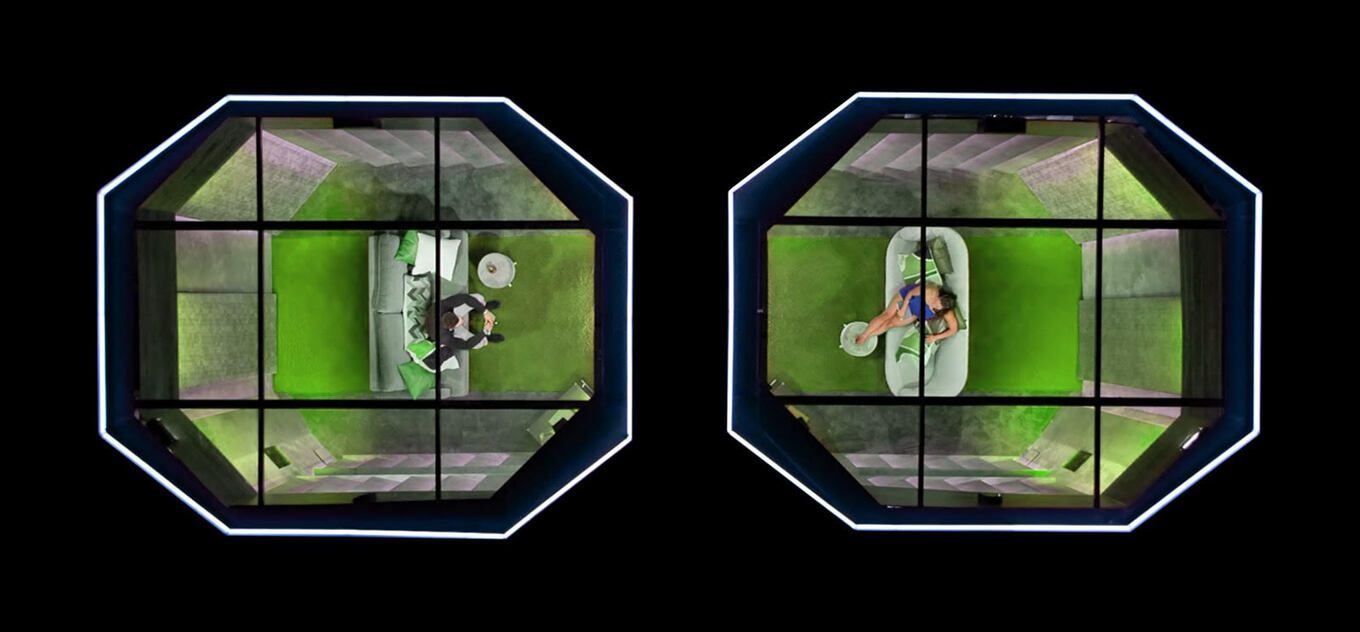 Love is Vegan Blind Green Pod